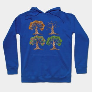 Four Seasons Trees Hoodie